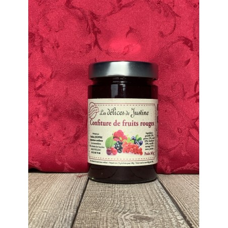 Confiture de fruits rouges