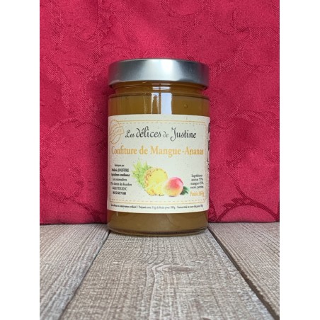 Confiture de mangue ananas