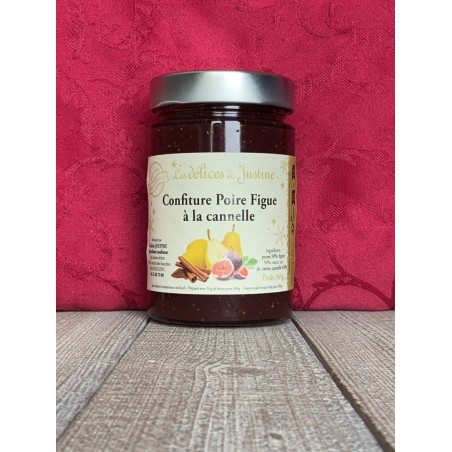 Confiture Poire Figue à la cannelle